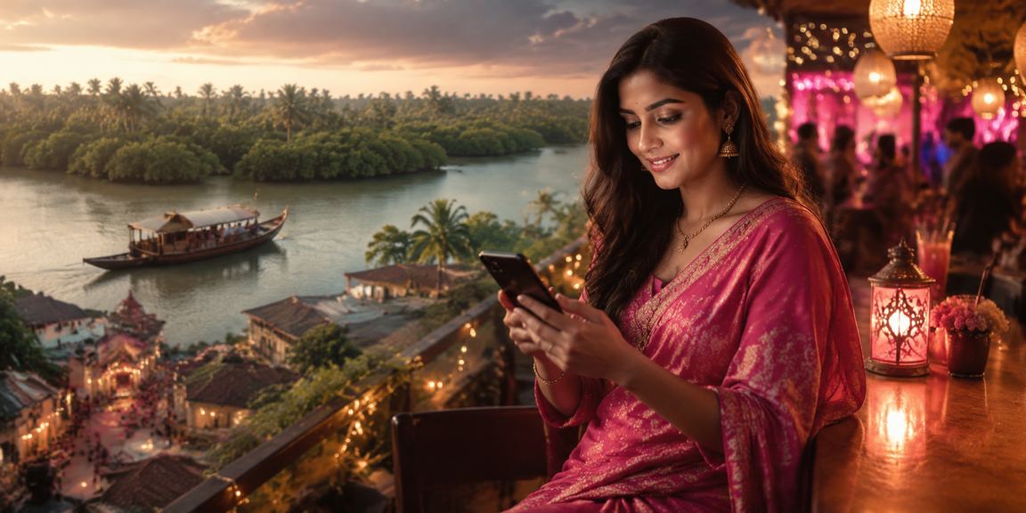 সুন্দরবন অঞ্চলের একজন ব্যবহারকারী মোবাইলে lb 444 পেমেন্ট সম্পন্ন করছেন